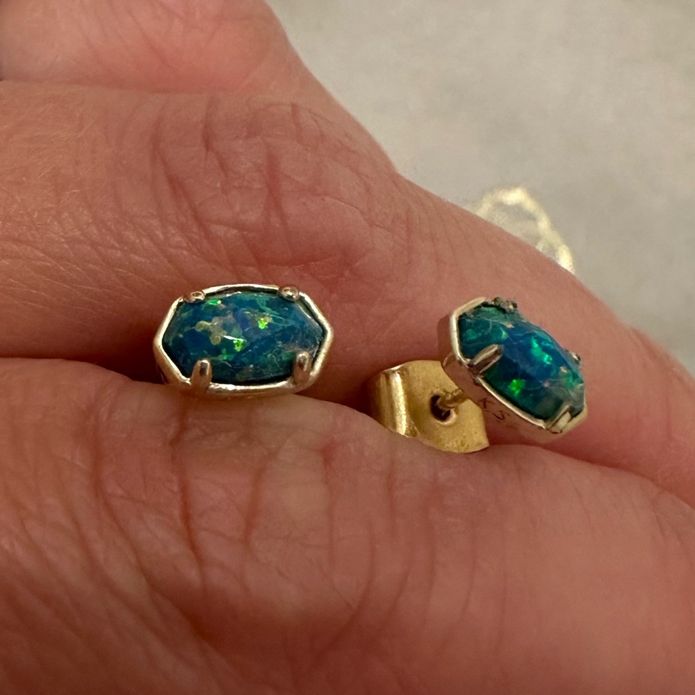 Green Mini Studs
